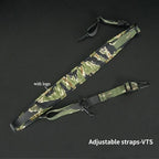 Tactical 2 Point Sling Strap 500D Nylon Material Adjustable  Shoulder Straps