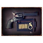 2D Metal Decor Exquisitely Designed Pisto Embodying Military Sophistication, T
