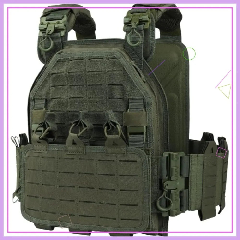 Men's Tactical Outdoor Vest Quick Release Adjustable