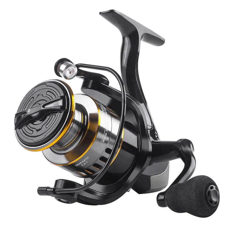 1 Piece Two-Hand Rotating Fishing Reel, He1000-7000 Series, Suitable for Freshwater and Saltwater