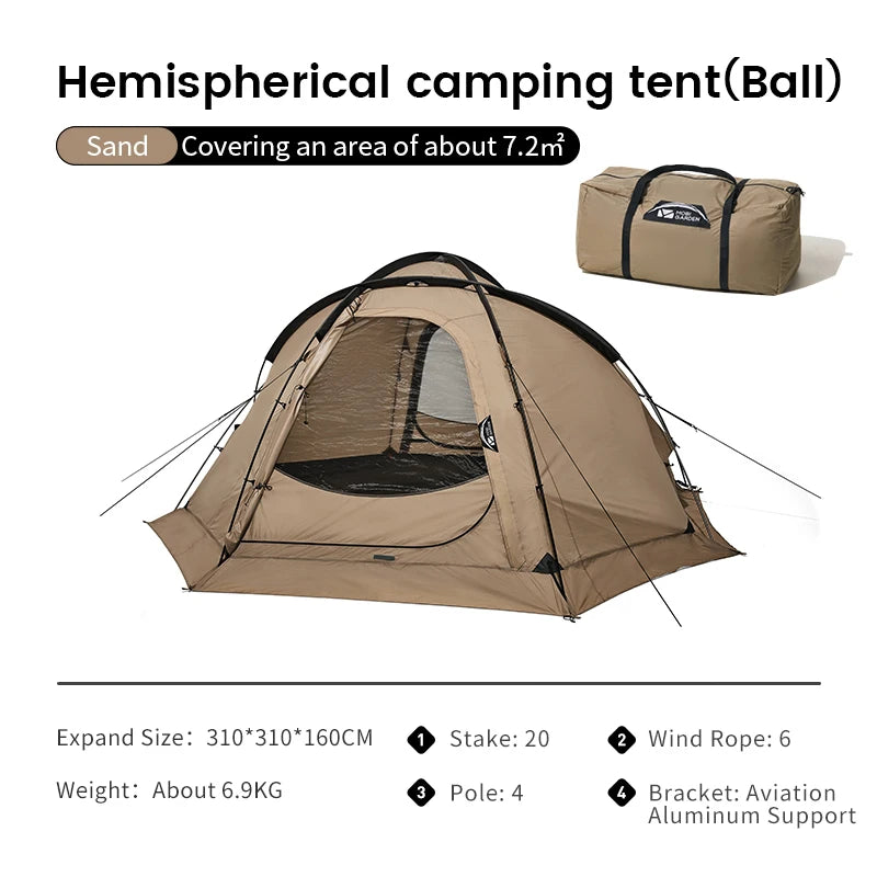 Commander Dome Tent Shelter Waterproof Windproof Ultra-ligh