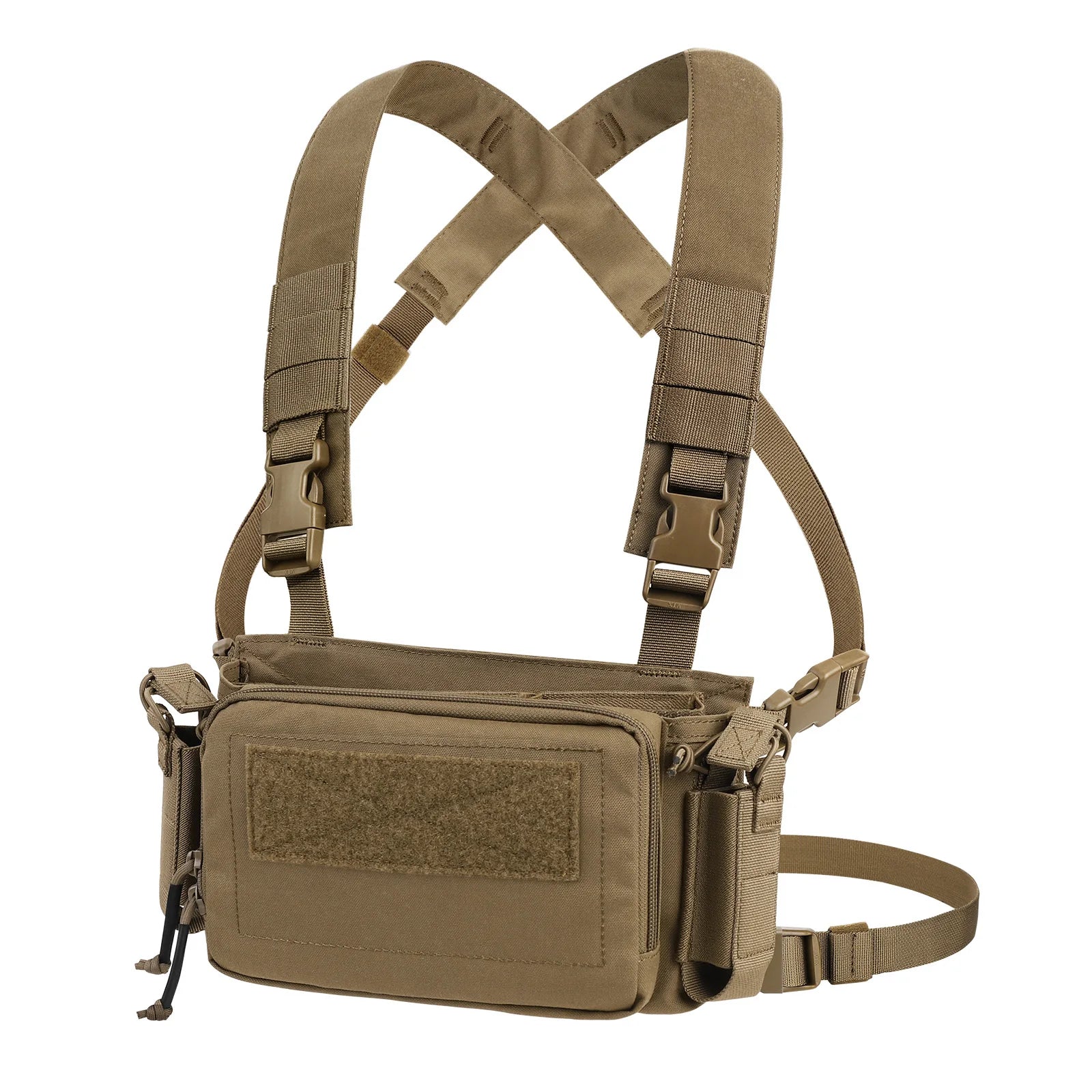 Tactical Micro D3CR Chest Rig with Triple 5.56 7.62 9mm Magazine Pouch