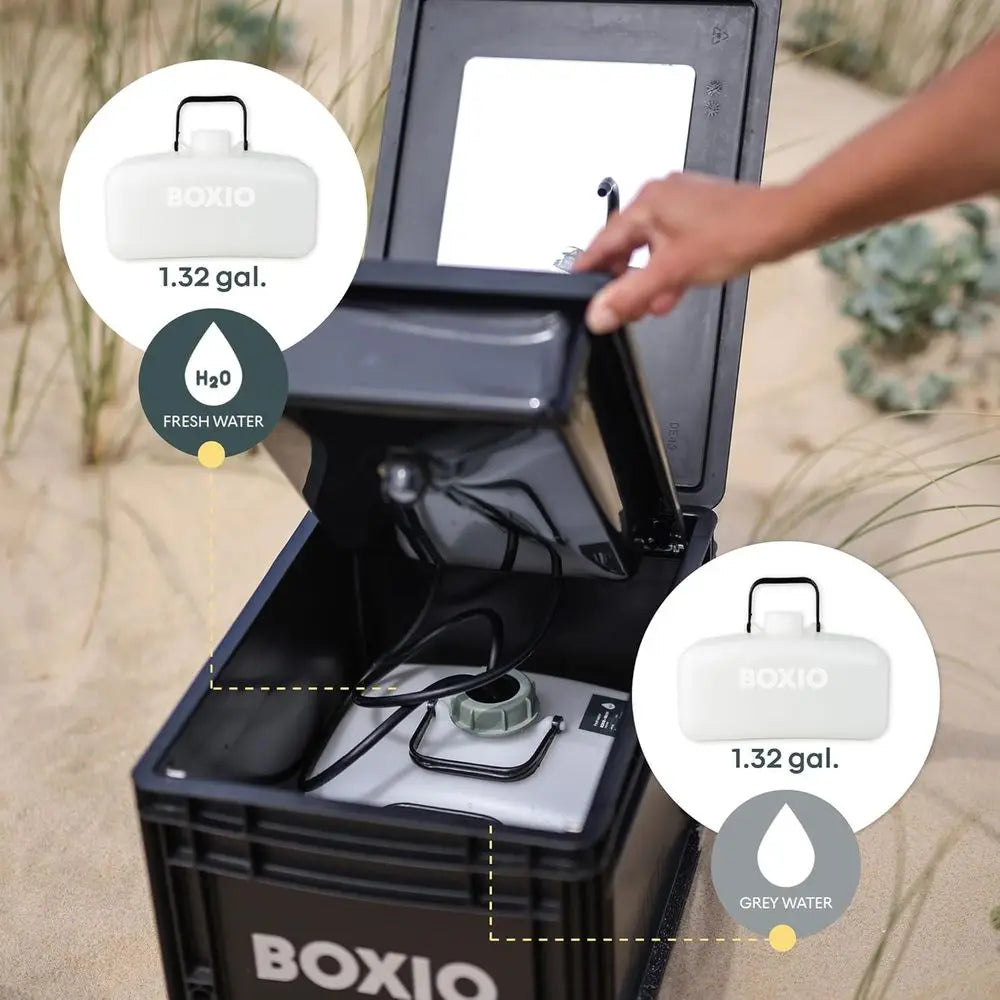 Compact Mobile Sink for Camping, Garden, Outdoor Events,