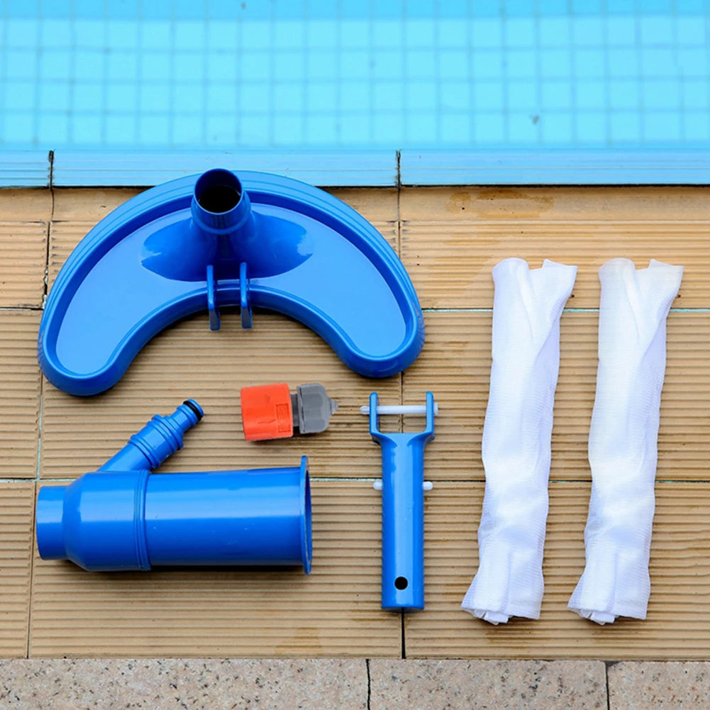Professional Pool Cleaning Suction Set with Brush Multipurpose Pool Vacuum