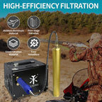 4500Psi 300Bar 30Mpa Oil Water Filter High Pressure Diving Separator for Air Compresso
