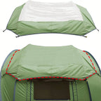4 Person Pop Up   Instant Family Tents With Skylight & Removable Rainfly,