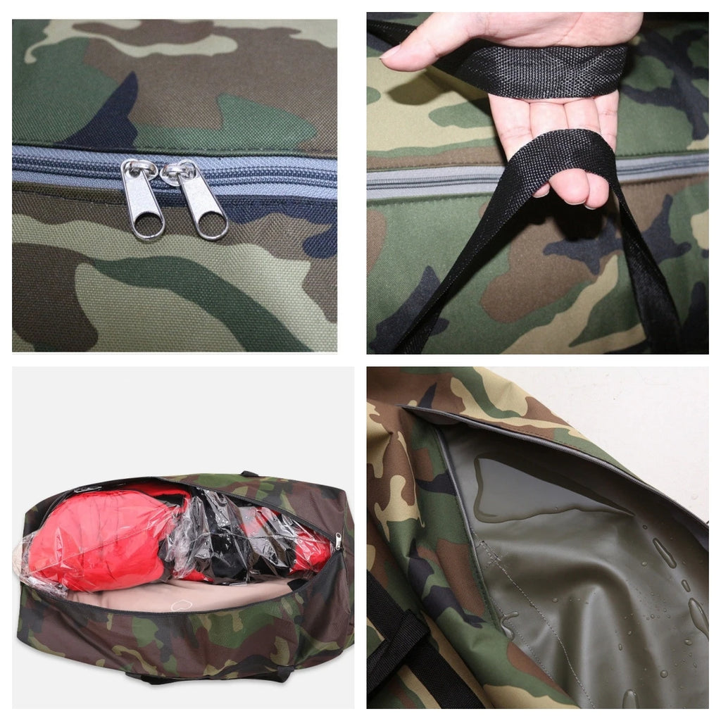 Camouflage Luggage Moving House Big Bag Thick Waterproof  Travel Bag