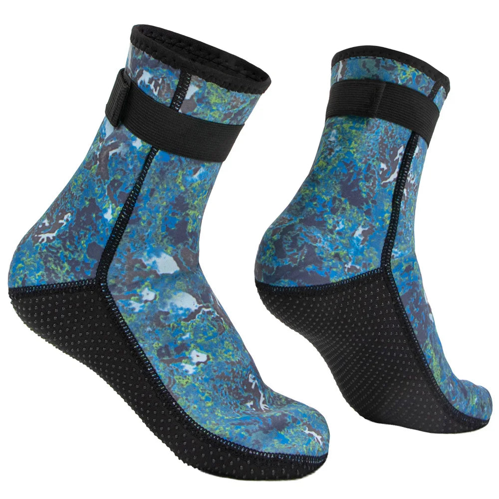 3mm Neoprene Water Socks Diving Sock Anti-Slip Wetsuit Shoes