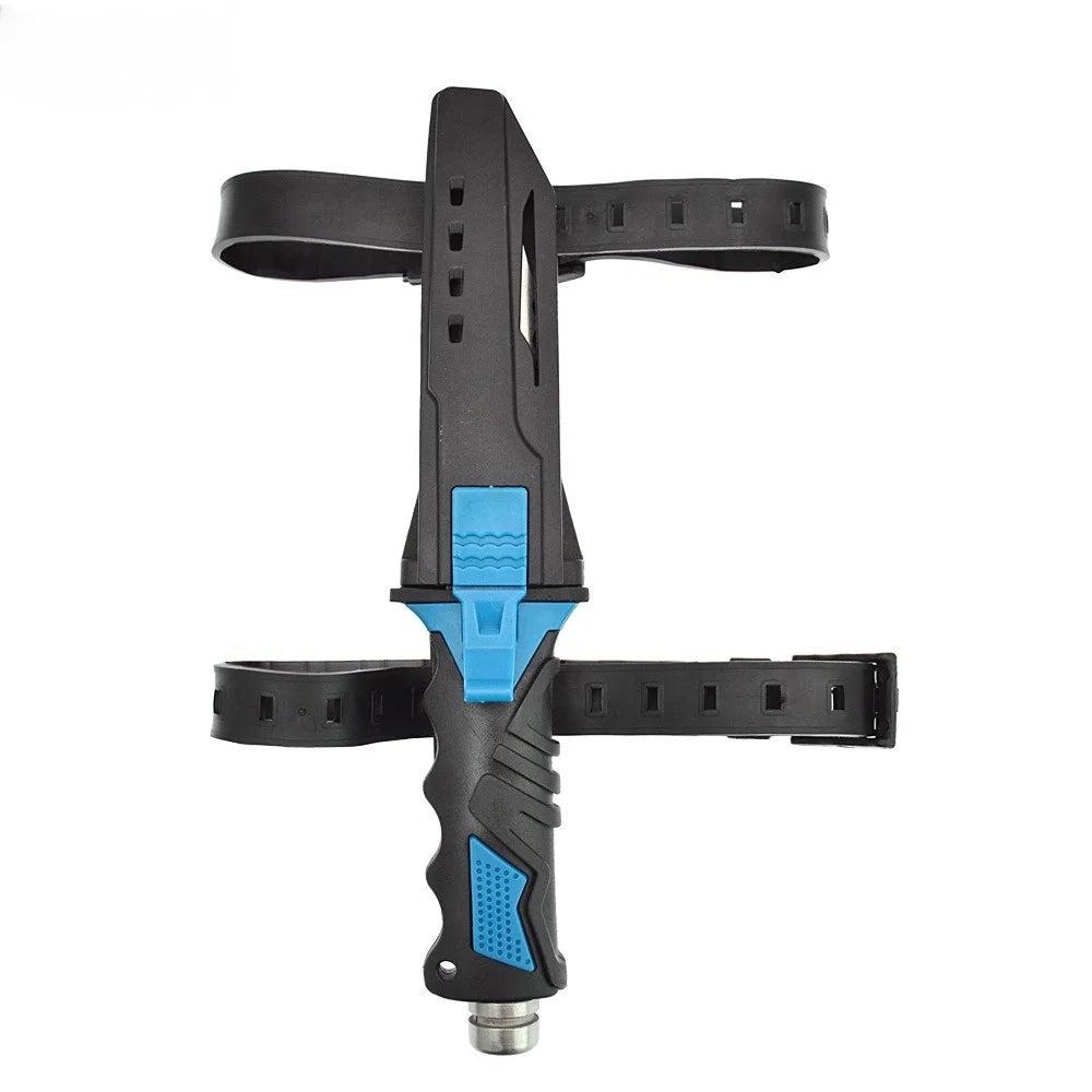 Outdoor Dive Rescue Knife Stainless Steel Leg Straps Emergency Rope Cutter Tactical Fixed Blade for Camping Survival Fishing