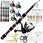 Fishing Rod And Reel Bait Full Kit