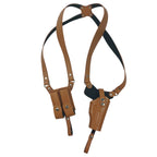 Leather General Vertical Concealed Holster Universal Fit for Most Pistols