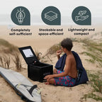 Compact Mobile Sink for Camping, Garden, Outdoor Events,