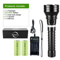 10000LM Powerful XHP360 Diving Flashlight  High Power LED Flashlights
