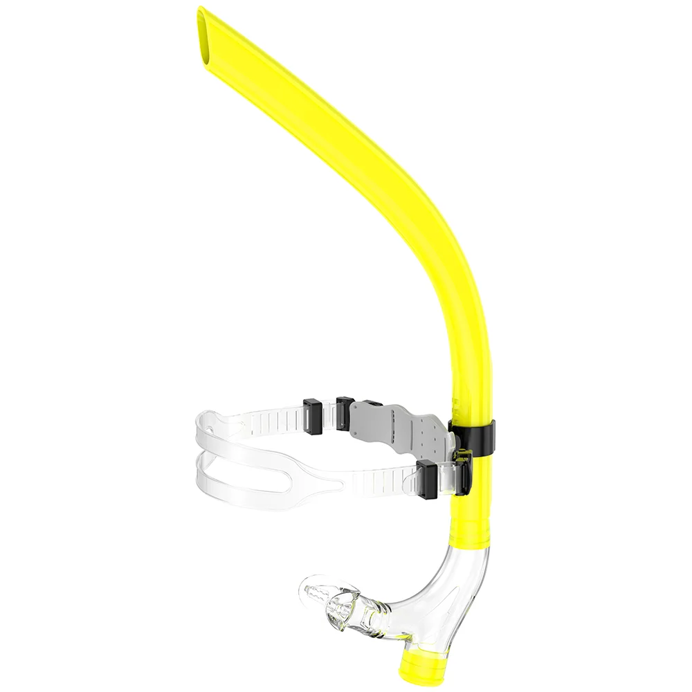 Swim Training Snorkel Frontal Swim Snorkel Tube Center-Mount