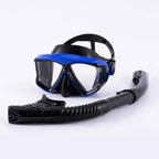 Snorkel Set Diving Mask Nearsighted Swimming Goggles Short Sighted