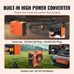 air Compressor 4500PSI/30Mpa Portable PCP Airgun Compressor - Built-in Auto-Stop