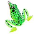 Soft Frog Bait Artificial Realistic Fake Bait Fishing Accessories