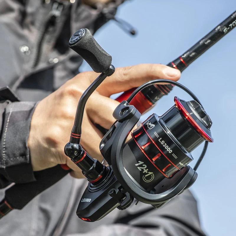 Fishing Reel Lure 1000 2000 3000 Spinning Reel Double Grip