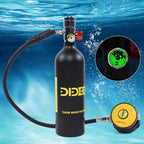 1L Mini Scuba Oxygen Cylinder Diving Air Tank Kit Snorkeling Breathing Equipment