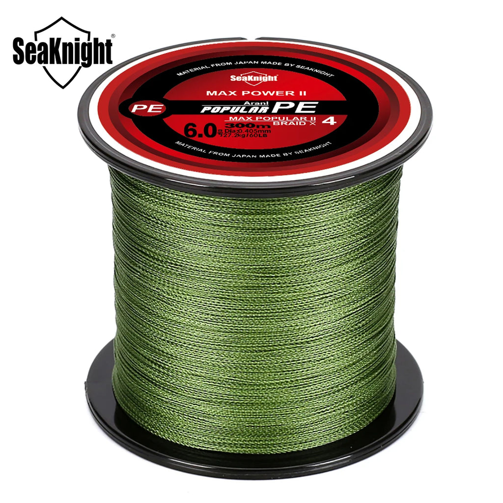 4 Strands Braided Fishing Line 8-100LB Multifilament Freshwater Saltwater Fishing