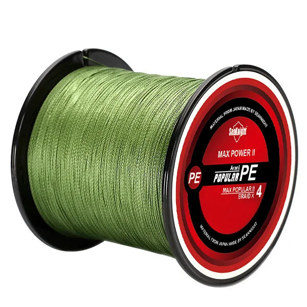 4 Strands Braided Fishing Line 8-100LB Multifilament Freshwater Saltwater Fishing
