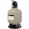 19 Above Inground Swimming Pool Sand Filter System to 24,000 Gallons with Stand