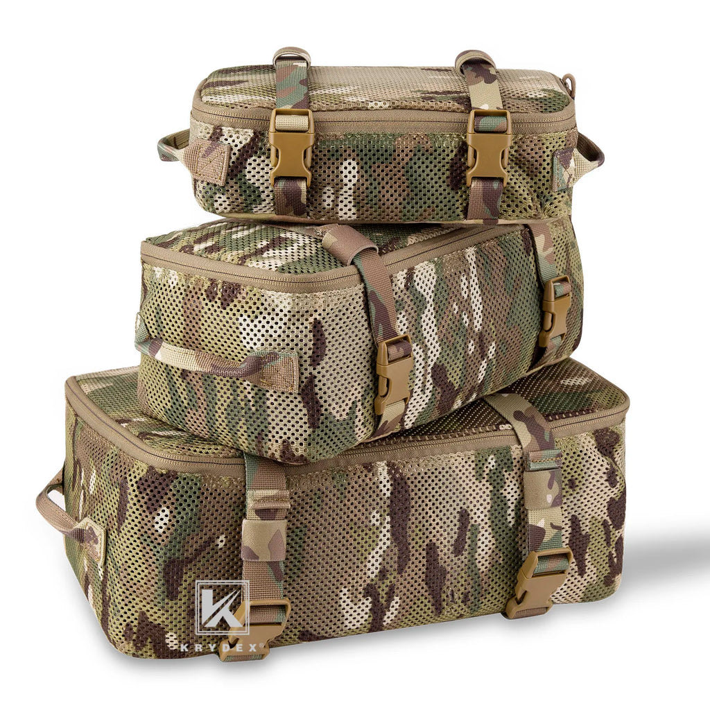 Tactical Modular Pouch Set Outdoor Backpack Organizer Travel Suitcase
