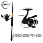Fishing Rod Fishing Gear Equipment Full Set Fishing Kit