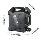 12/13/19L Water Tank Outdoor Water Bin Large Capacity
