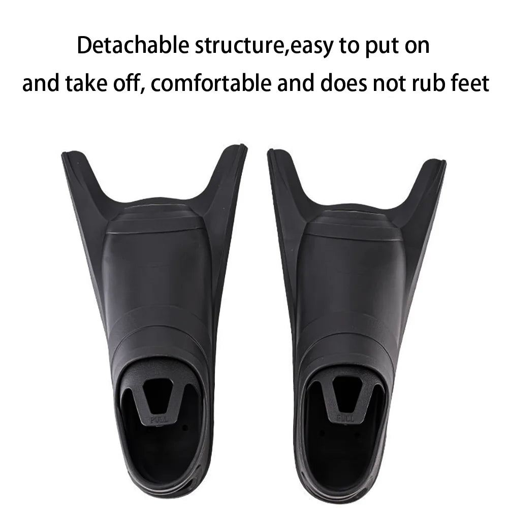 Professional Scuba Diving Long Fins Lightweight Flippers Water Sports Beach Shoes Snorkeling FreeDiving Spearfishing Hunting