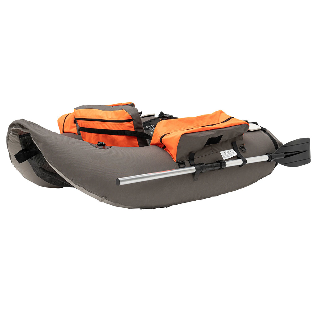 Outdoor Fishing Boat Inflatable Boat Raft with Pump Adjustable Backrest