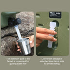 12/13/19L Water Tank Outdoor Water Bin Large Capacity
