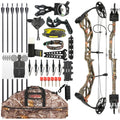 Archery Compound Bow and Arrow Adjustable 20-70lbs