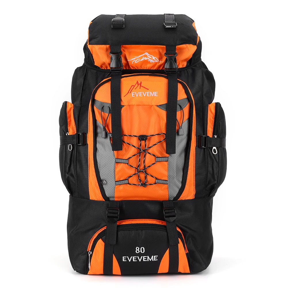 80L Mountaineering Backpack Large Capacity Travel Backpack