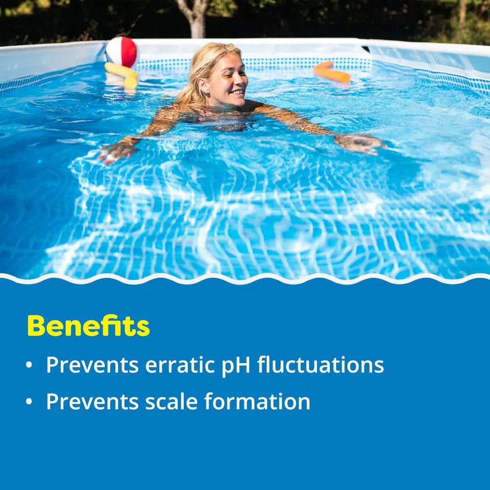 Alkalinity Increaser for Swimming Pools - Raises Alkalinity and Balances pH Levels