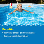 Alkalinity Increaser for Swimming Pools - Raises Alkalinity and Balances pH Levels