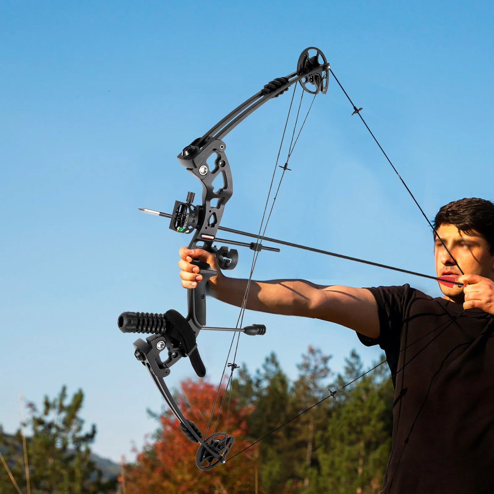Right Handed Compound Bow Kit Adults and Teens Compound Bow Archery