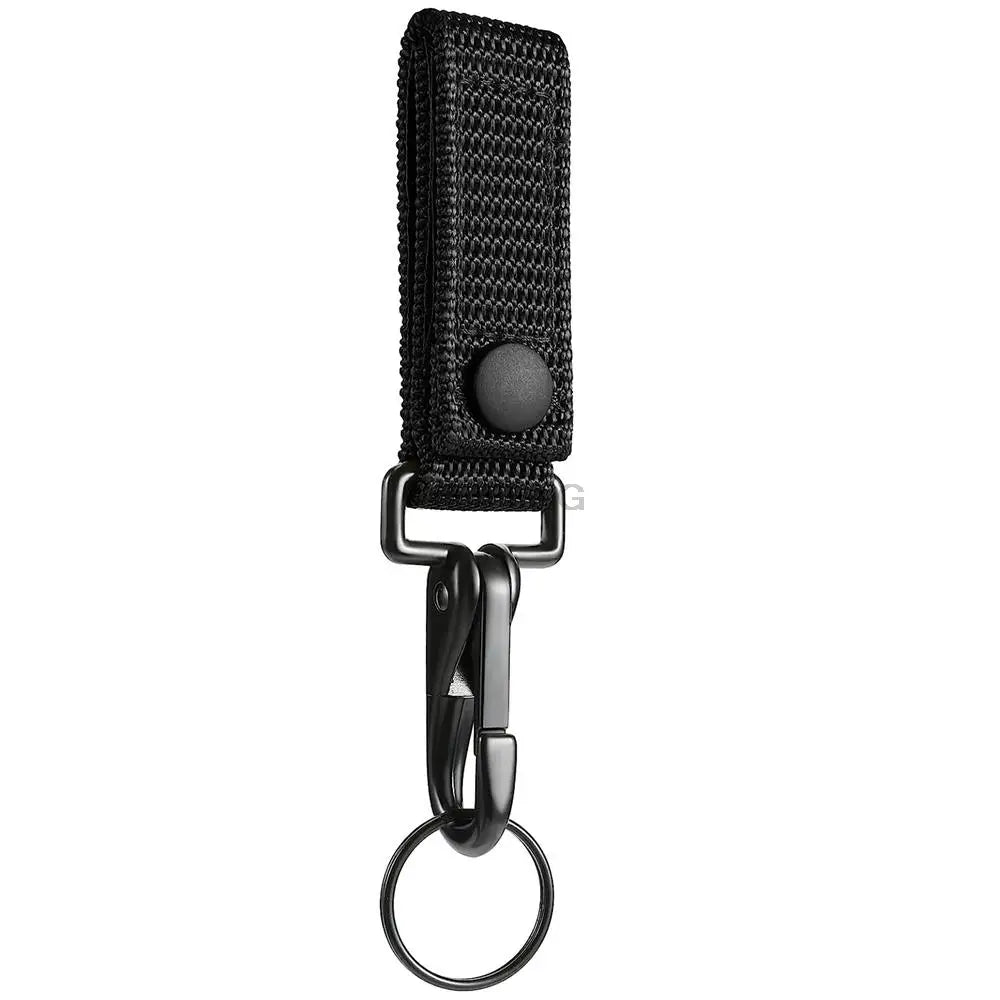 1PCS Tactical Molle Key Ring Chain Gear Clip Key Keeper Keychain
