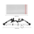 Right Handed Compound Bow Kit Adults and Teens Compound Bow Archery