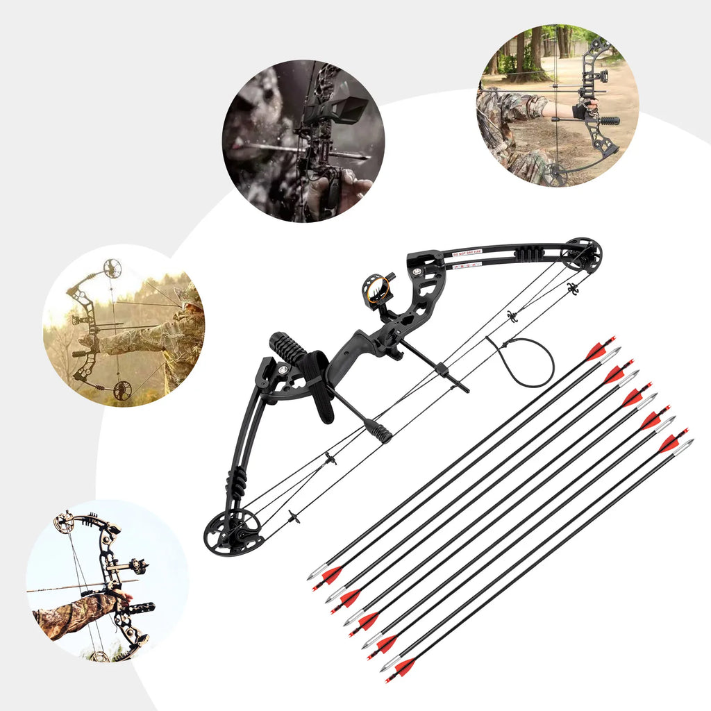 Compound Bow Arrow Set Right Hand Archery Compound Bows