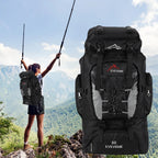80L Mountaineering Backpack Large Capacity Travel Backpack