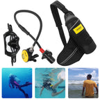 Diving Set with Breather/Relief Valve//Strap/Diving Goggles Oxygen