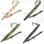 Tactical 2 Point Sling Strap 500D Nylon Material Adjustable  Shoulder Straps