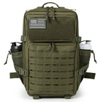 45L Men's Tactical Backpack with Double Cup Holder