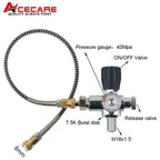 4500Psi 300Bar 2L Carbon Fiber Cylinder HPA Tank High Pressure
