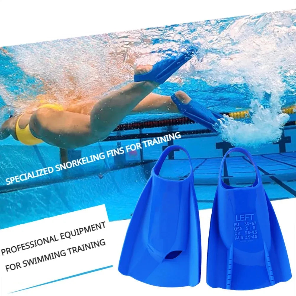 2026 Professional Silicone Fins S Free Diving Fins Swim Shoes