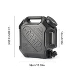 12/13/19L Water Tank Outdoor Water Bin Large Capacity