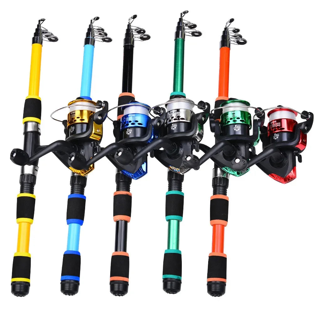 Fishing Rod And Reel Bait Full Kit