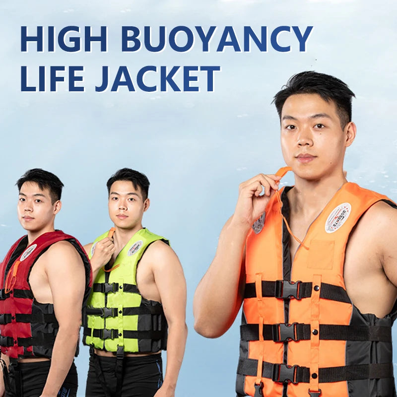 Life Jacket for Adults And Children Water Sports Safety Vest for Men Women