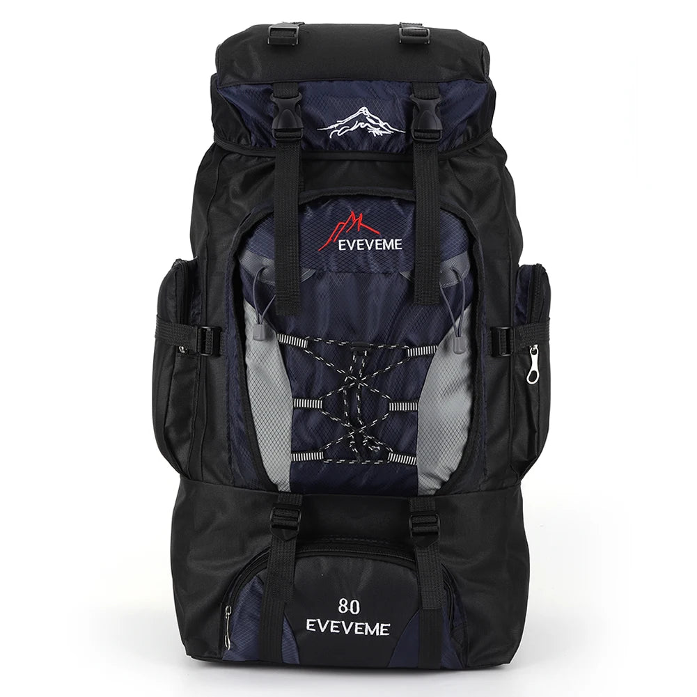 80L Mountaineering Backpack Large Capacity Travel Backpack